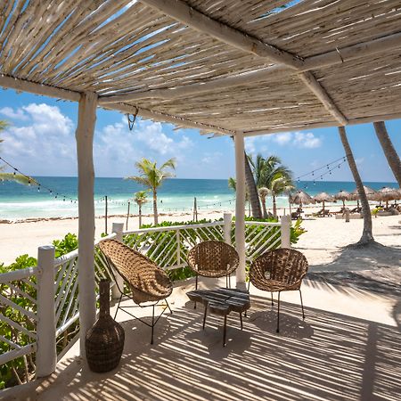 Los Amigos Beach Hotel Boutique Tulum Bagian luar foto