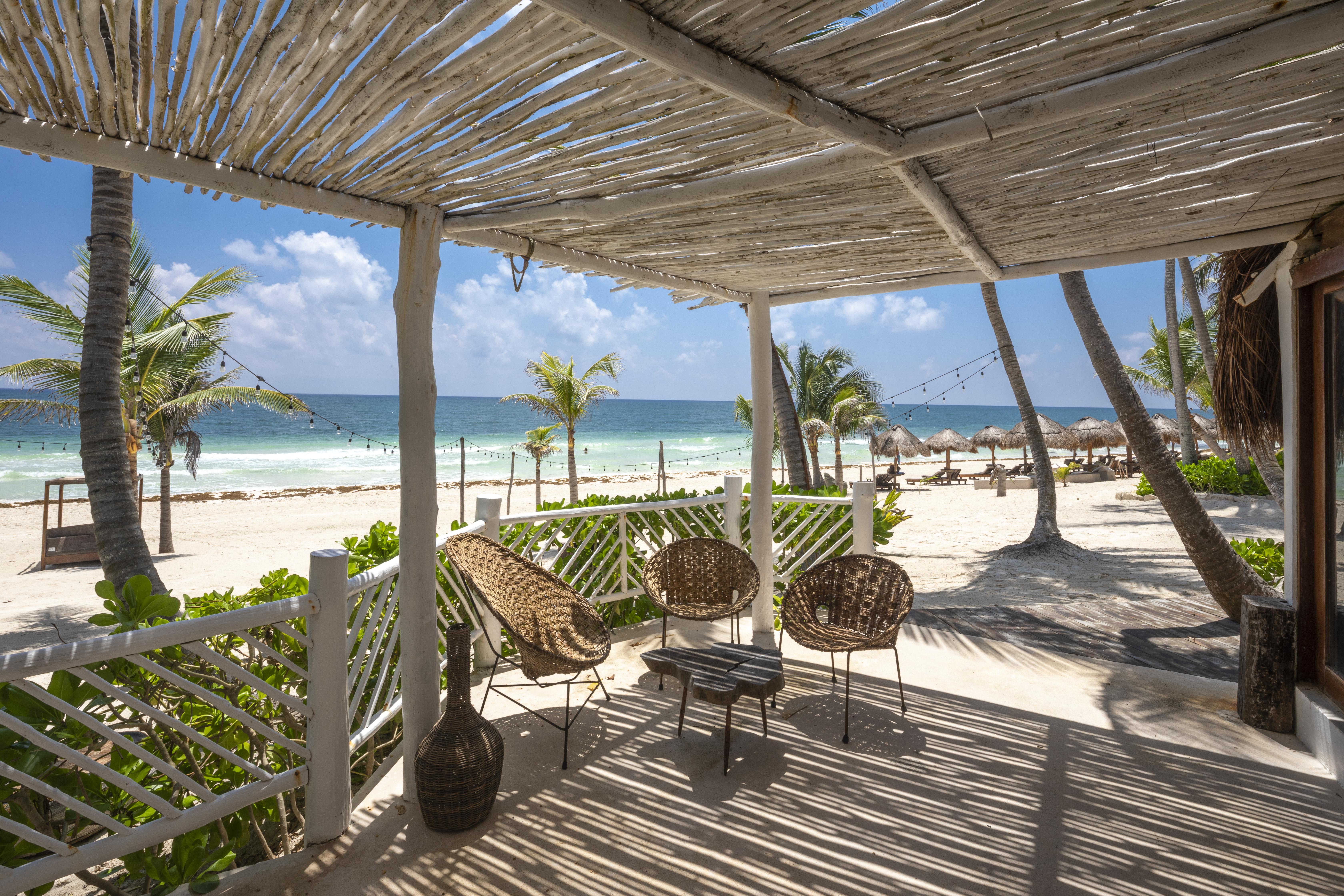 Los Amigos Beach Hotel Boutique Tulum Bagian luar foto