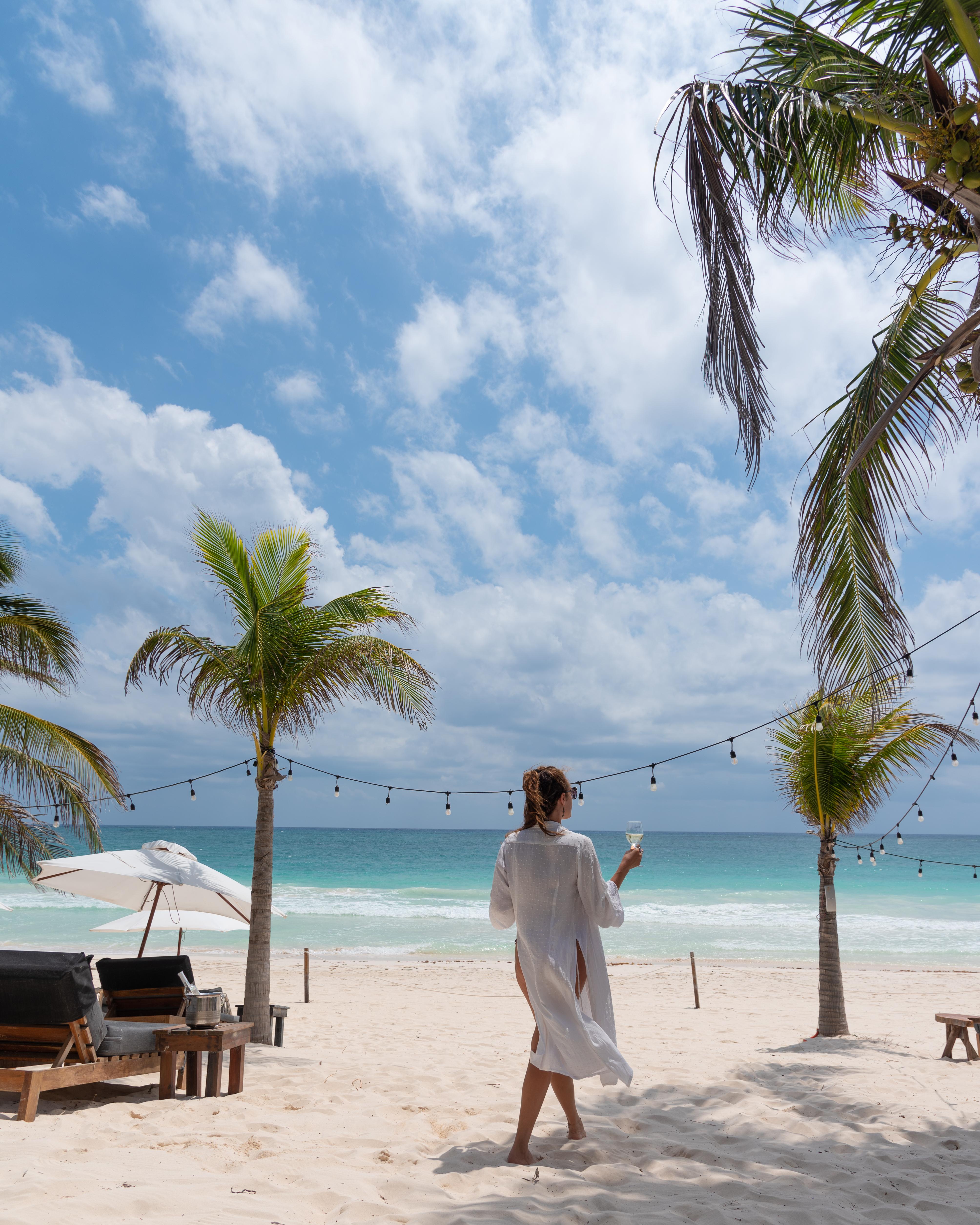 Los Amigos Beach Hotel Boutique Tulum Bagian luar foto