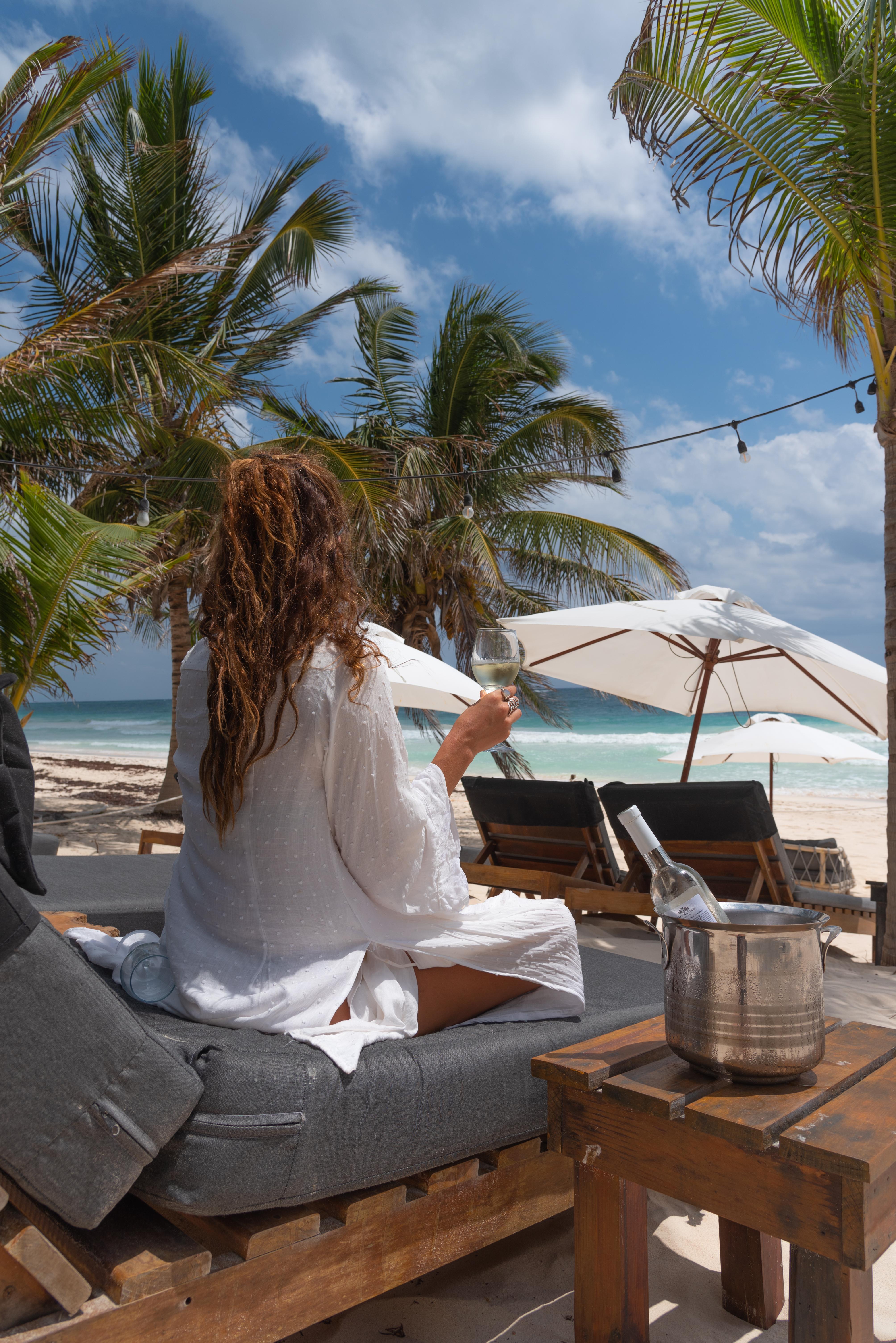 Los Amigos Beach Hotel Boutique Tulum Bagian luar foto