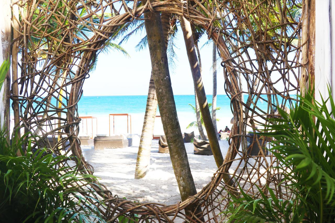 Los Amigos Beach Hotel Boutique Tulum Bagian luar foto