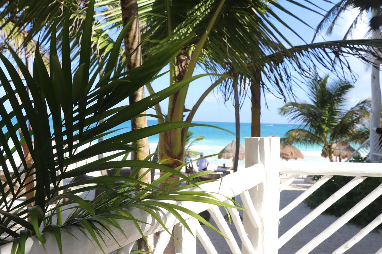 Los Amigos Beach Hotel Boutique Tulum Bagian luar foto