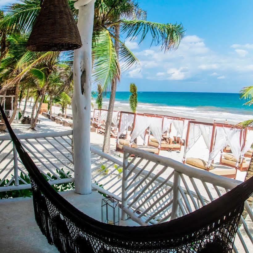 Los Amigos Beach Hotel Boutique Tulum Bagian luar foto