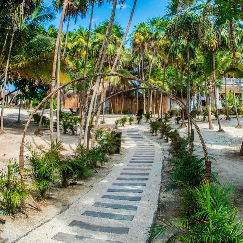 Los Amigos Beach Hotel Boutique Tulum Bagian luar foto